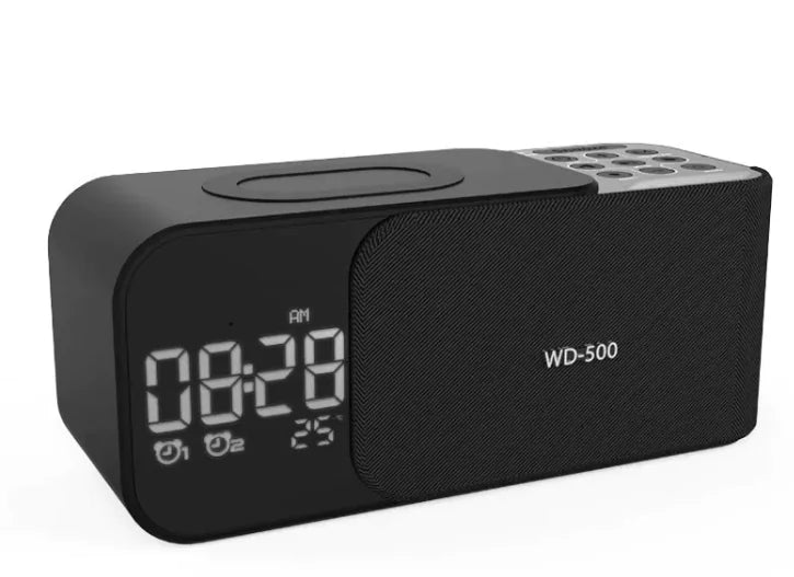 LED Alarm Clock with Bluetooth and FM Radio