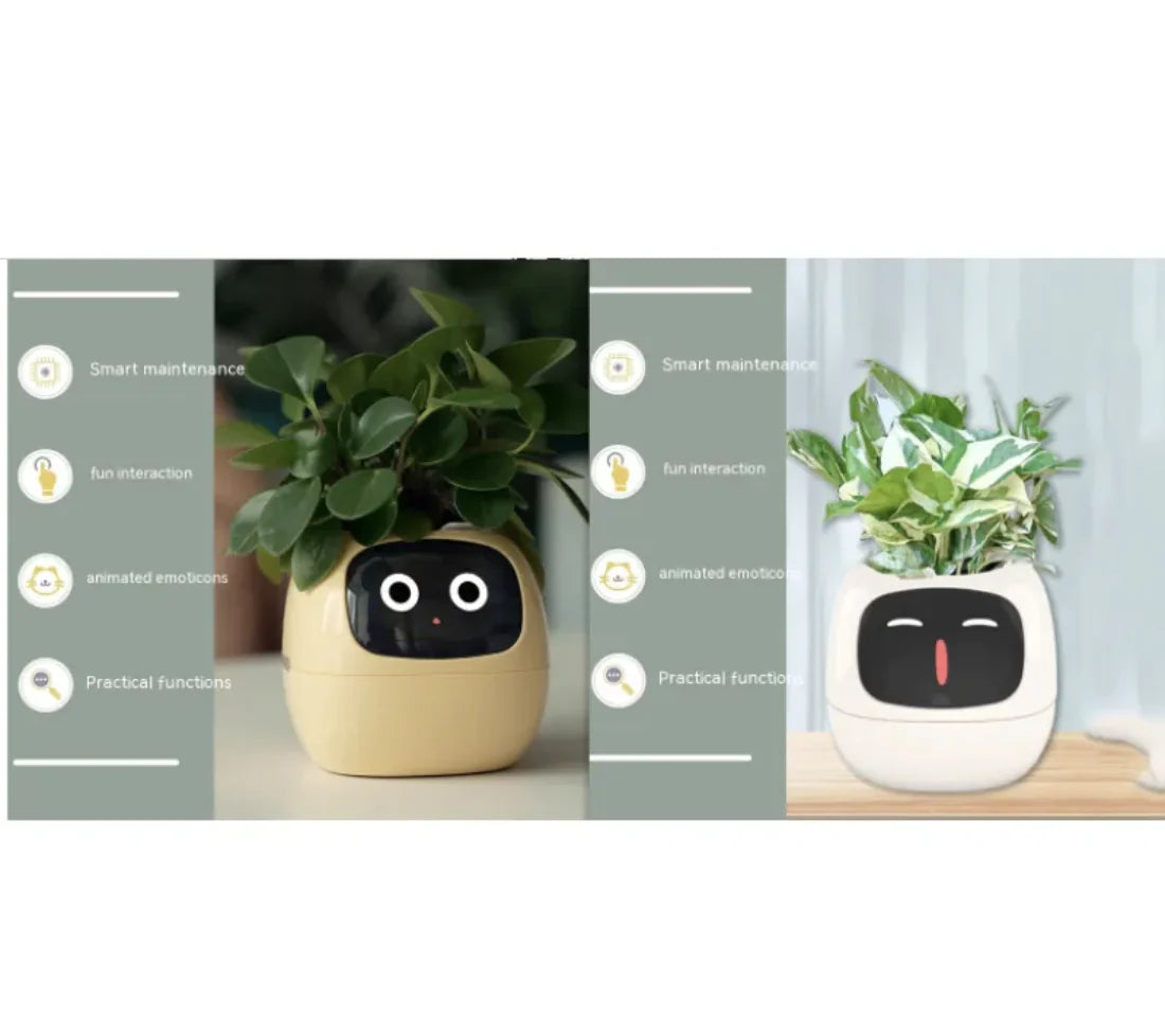 Smart Planter with 49 Expressions & AI Sensors