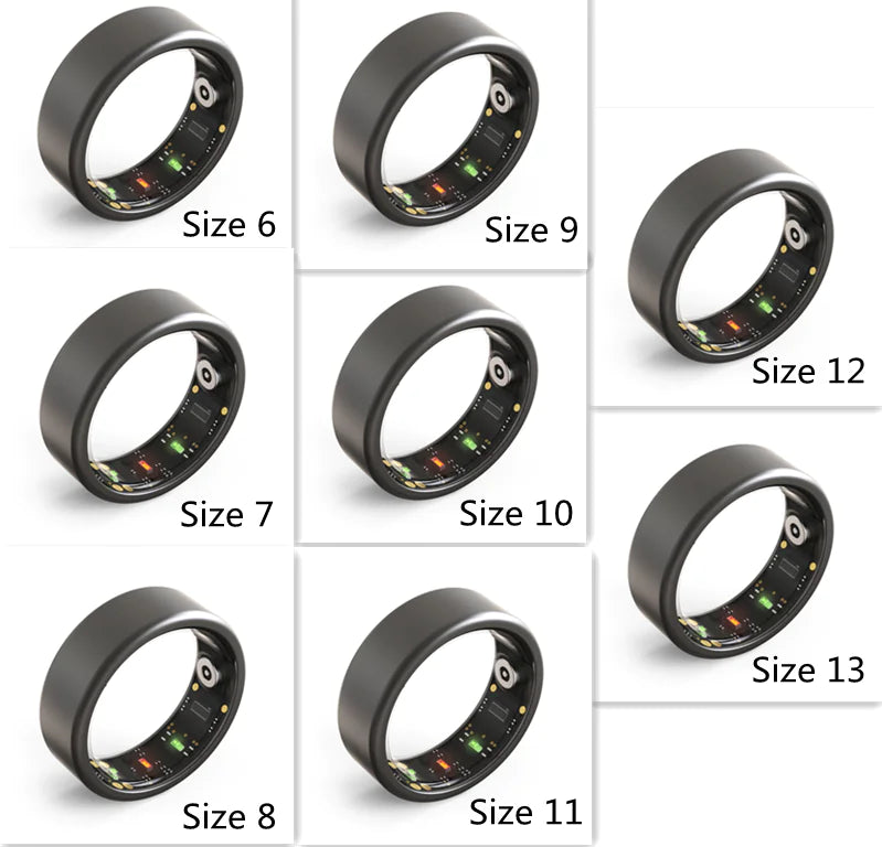 Smart Heart Rate & Sleep Monitoring Ring