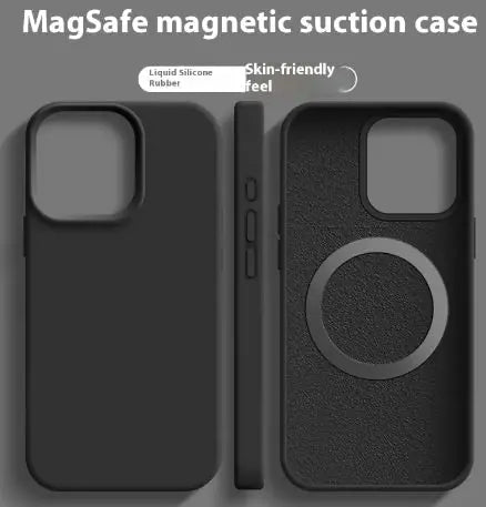 Magnetic Liquid Silicone  Magsafe Case For iPhone