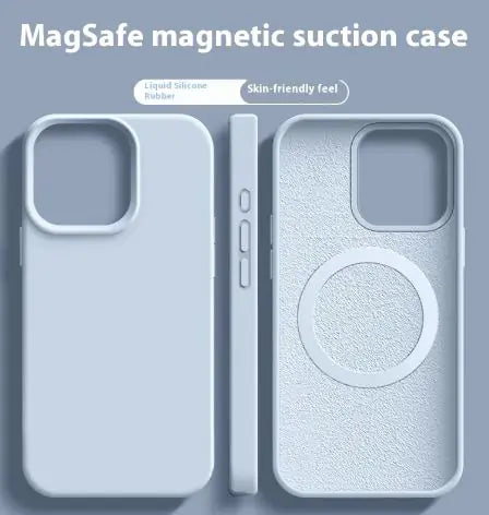 Magnetic Liquid Silicone  Magsafe Case For iPhone