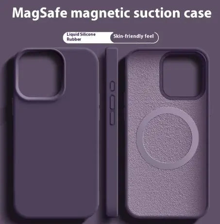 Magnetic Liquid Silicone  Magsafe Case For iPhone