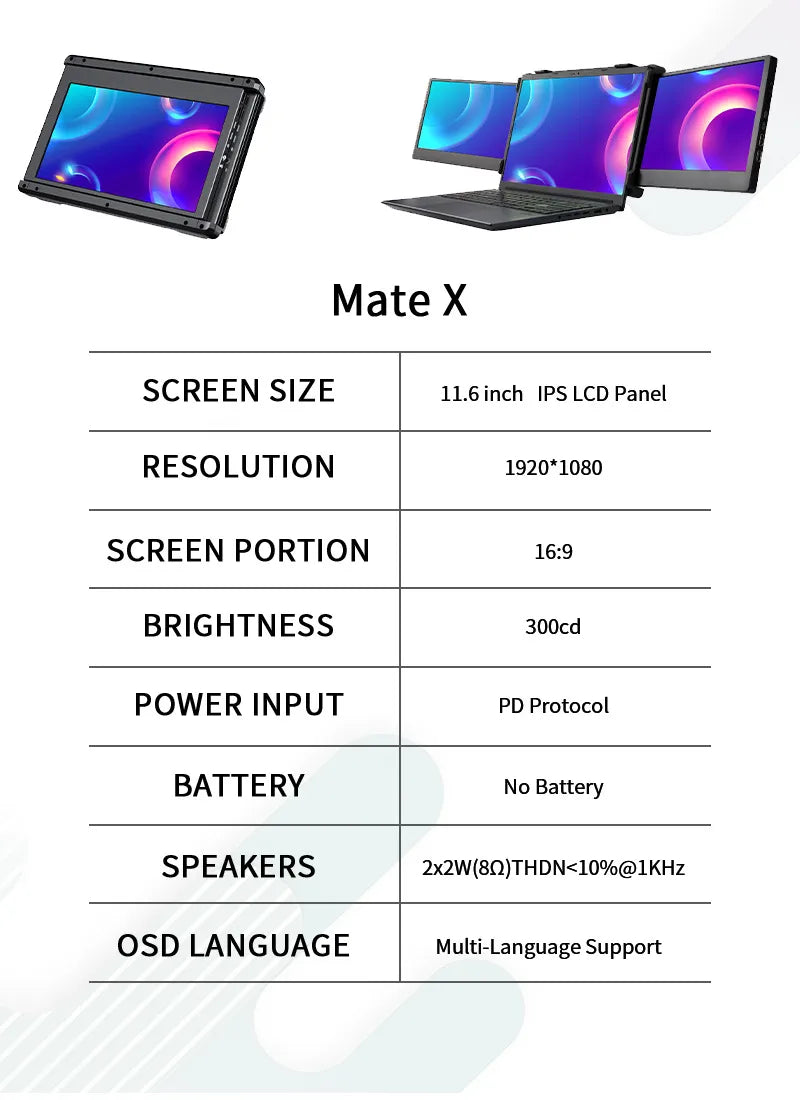 11.6 Inch Portable Monitor