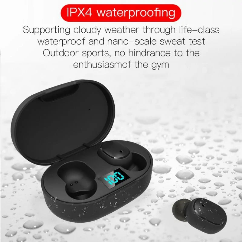 Waterproof Noise Cancelling LED Earbuds