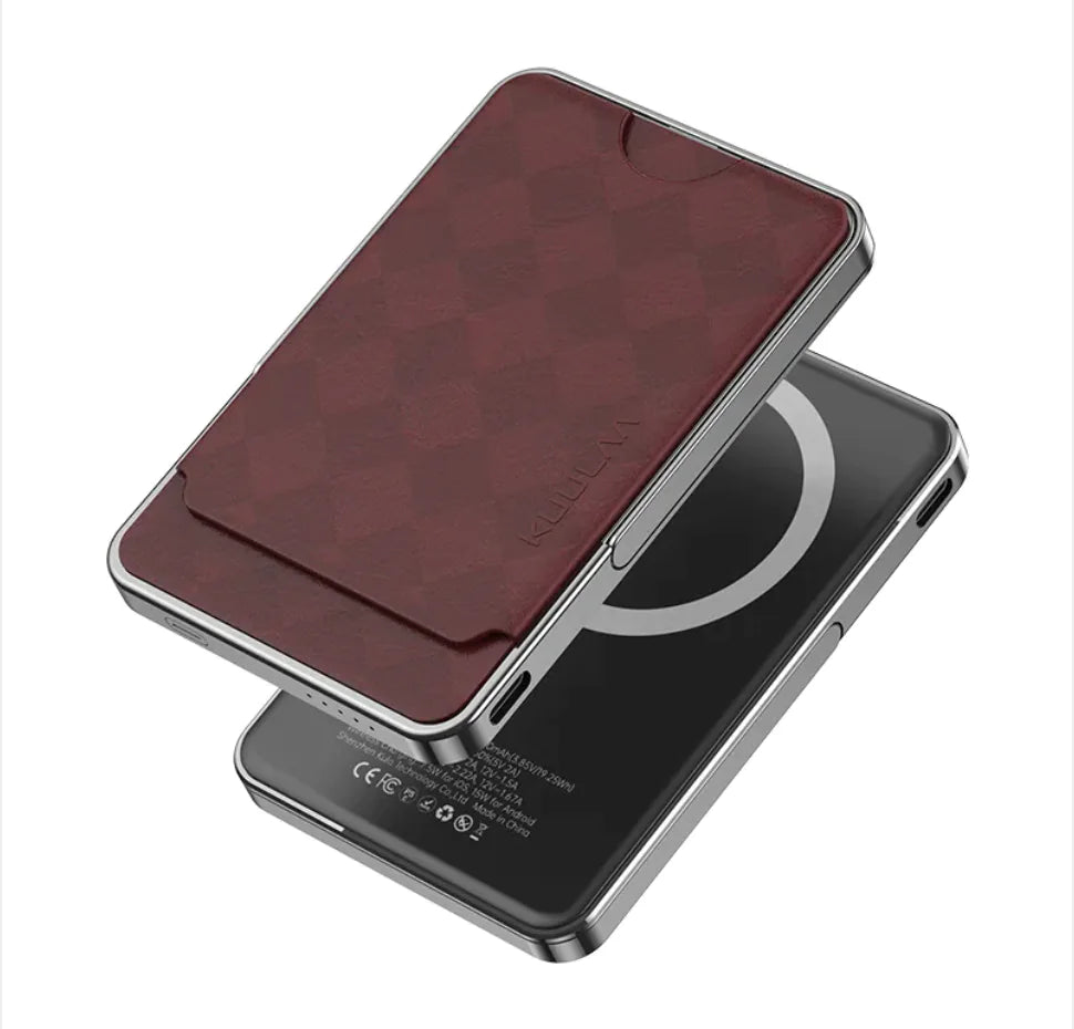 Magnetic Power Bank & Card Holder